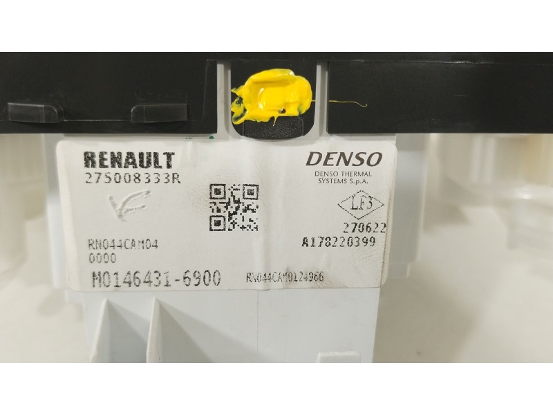 Recambio de mando calefaccion / aire acondicionado para dacia sandero iii 1.0 sce 65 referencia OEM IAM 275008333R  