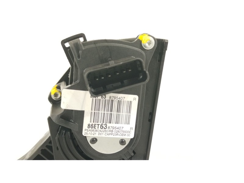 Recambio de potenciometro pedal para citroën berlingo (er_, ec_) 1.5 bluehdi 100 referencia OEM IAM 9836042280 86ET638795407R 