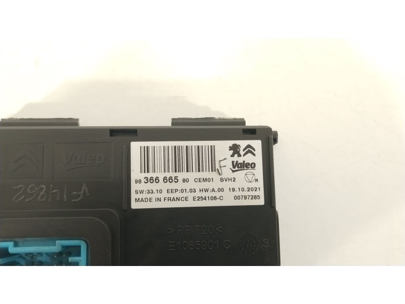 Recambio de modulo electronico para citroën berlingo (er_, ec_) 1.5 bluehdi 100 referencia OEM IAM 9836666580  