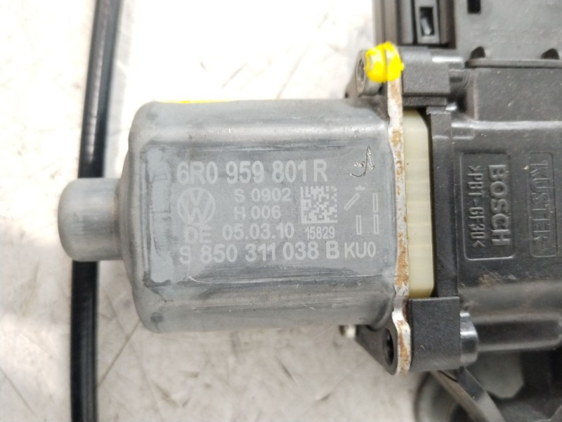 Recambio de elevalunas delantero izquierdo para volkswagen polo v (6r1, 6c1) 1.2 tsi referencia OEM IAM 6R4837461D 6R0959801R 