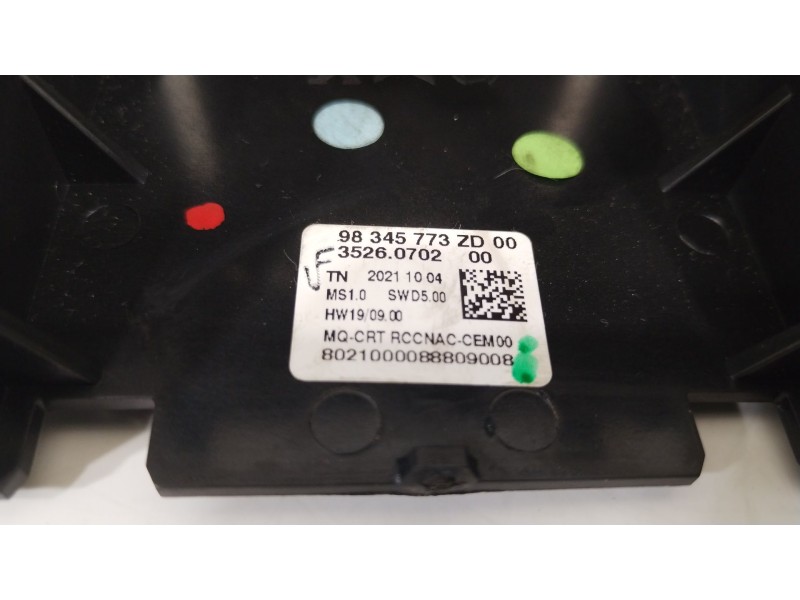 Recambio de mando multifuncion para citroën berlingo (er_, ec_) 1.5 bluehdi 100 referencia OEM IAM 98345773ZD  