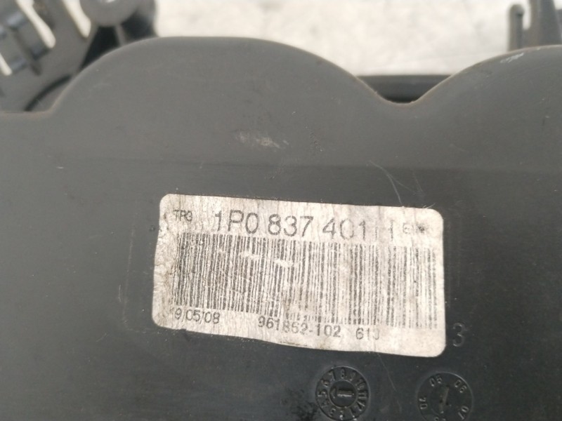 Recambio de elevalunas delantero izquierdo para seat leon (1p1) 1.9 tdi referencia OEM IAM 1P0837401H 1T0959701K 1K0959793N
