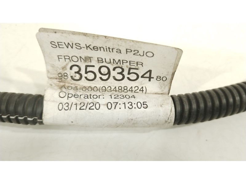Recambio de cable para opel corsa f (p2jo) 1.2 (68) referencia OEM IAM 9835935480  