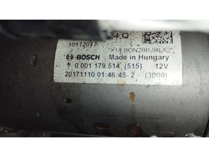 Recambio de motor arranque para seat leon st (5f8) 1.4 tsi referencia OEM IAM 02Z911024Q 0001179514 