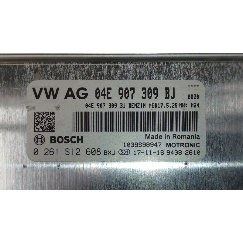 Recambio de centralita motor uce para seat leon st (5f8) 1.4 tsi referencia OEM IAM 04E907309BJ 0261S12608 