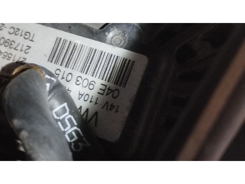 Recambio de alternador para seat leon st (5f8) 1.4 tsi referencia OEM IAM 04E903015 TG12C280 