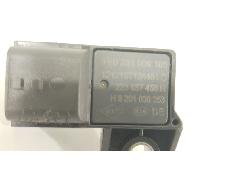 Recambio de sensor presion para renault clio iv (bh_) 1.5 dci 90 referencia OEM IAM 223657458R 0281008108 