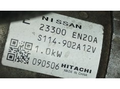 Recambio de motor arranque para nissan qashqai i (j10, nj10) 2.0 referencia OEM IAM 23300EN20A S114902A  2