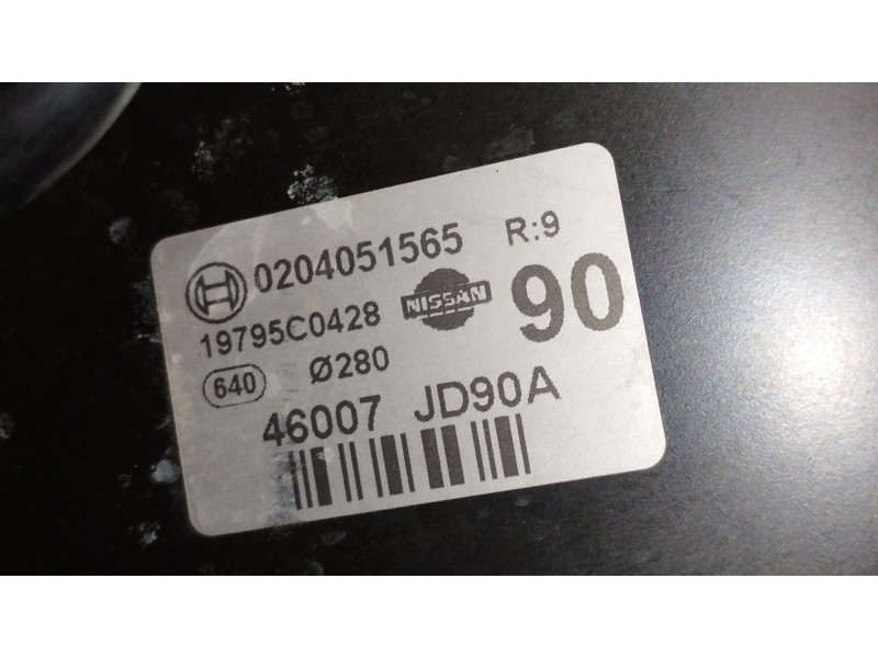 Recambio de servofreno para nissan qashqai i (j10, nj10) 2.0 referencia OEM IAM 46007JD90A 0204051565 