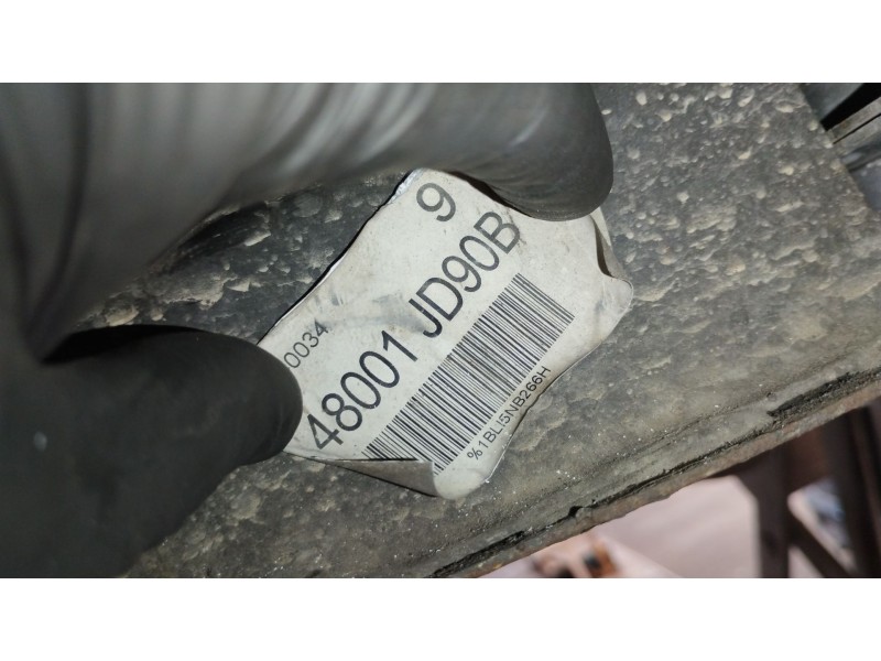 Recambio de cremallera direccion para nissan qashqai i (j10, nj10) 2.0 referencia OEM IAM 48001JD90B  