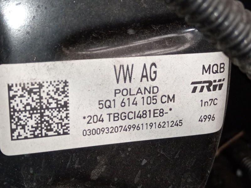 Recambio de servofreno para volkswagen golf vii variant (ba5, bv5) 2.0 tdi referencia OEM IAM 5Q1614105CM  