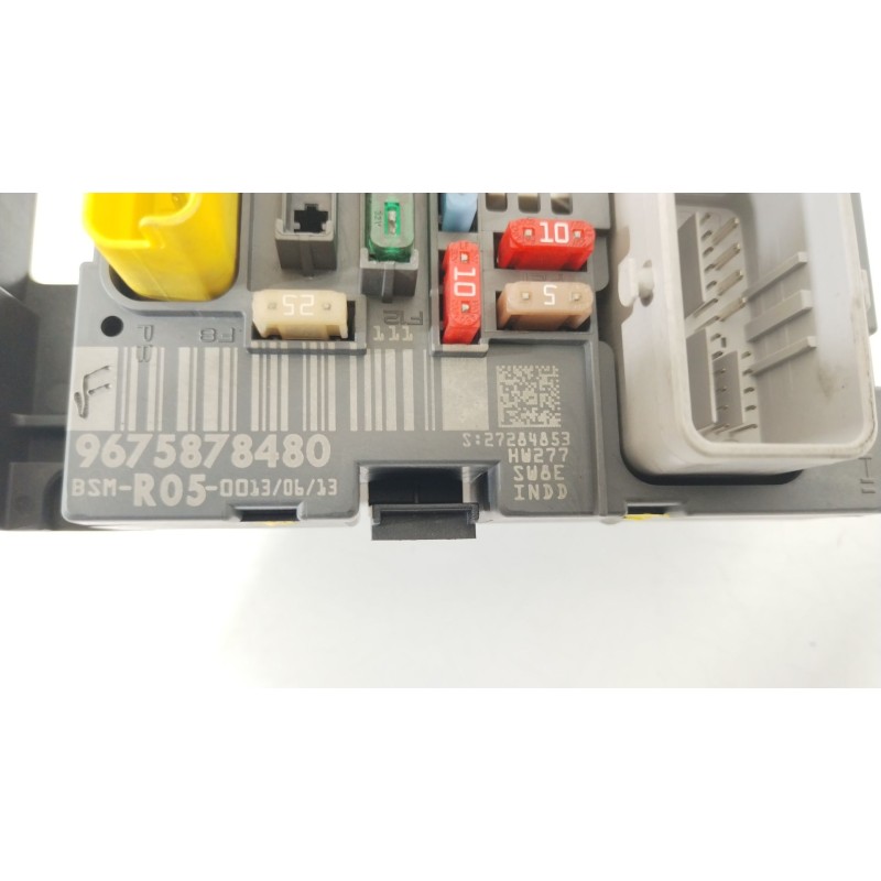 Recambio de caja reles / fusibles para peugeot 308 i (4a_, 4c_) 1.6 hdi referencia OEM IAM 9675878480 BSMR0500 