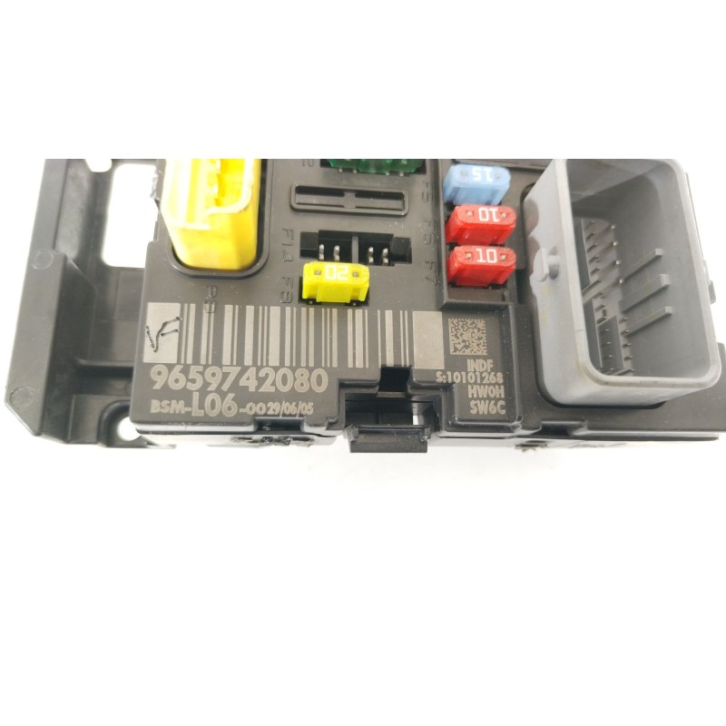 Recambio de caja reles / fusibles para peugeot 307 cc (3b) 2.0 hdi 135 referencia OEM IAM 9659742080 BSML0600 