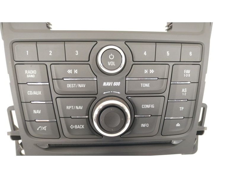 Recambio de sistema audio / radio cd para opel zafira tourer c (p12) 2.0 cdti (75) referencia OEM IAM 20875736 A2C53375834 