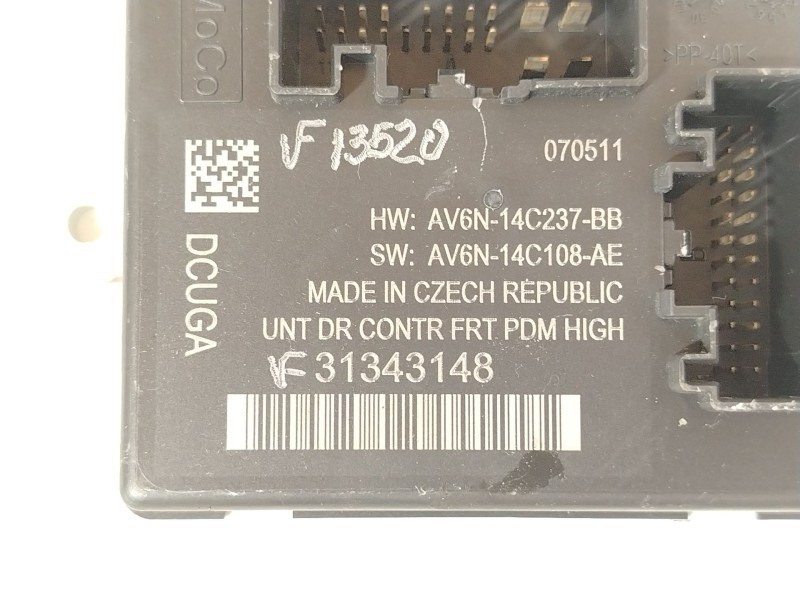Recambio de modulo confort para volvo v60 i (155) 1.6 drive referencia OEM IAM 31343148 AV6N14C237BB AV6N14C108AE