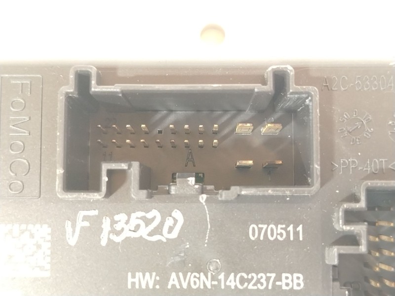 Recambio de modulo confort para volvo v60 i (155) 1.6 drive referencia OEM IAM 31343148 AV6N14C237BB AV6N14C108AE