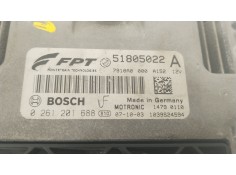 Recambio de centralita motor uce para fiat bravo ii (198_) 1.4 t-jet (198axg1b) referencia OEM IAM 51805022 0261201688  2