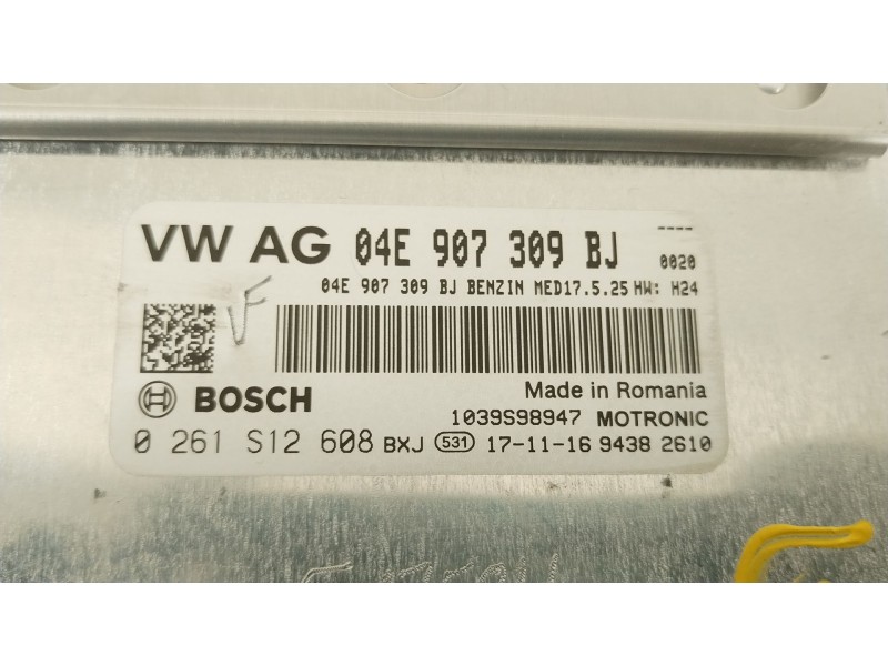 Recambio de centralita motor uce para seat leon st (5f8) 1.4 tsi referencia OEM IAM 04E907309BJ 0261S12608 