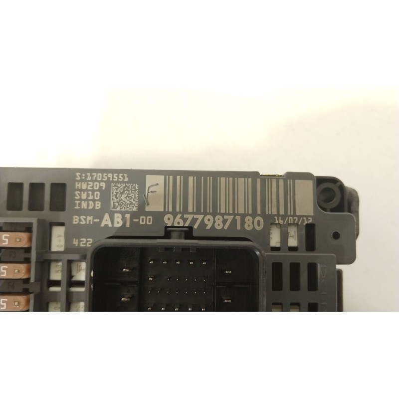 Recambio de caja reles / fusibles para peugeot 206 hatchback (2a/c) 1.4 i referencia OEM IAM 9677987180 BSMAB100 
