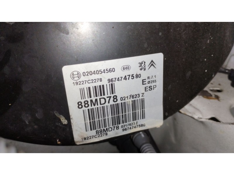 Recambio de servofreno para citroën c4 ii (nc_) 1.6 vti 120 referencia OEM IAM 9674747580 0204054560 