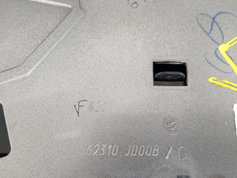 Recambio de rejilla delantera para nissan qashqai i (j10, nj10) 1.5 dci referencia OEM IAM 62310JD000 62310JD00B 