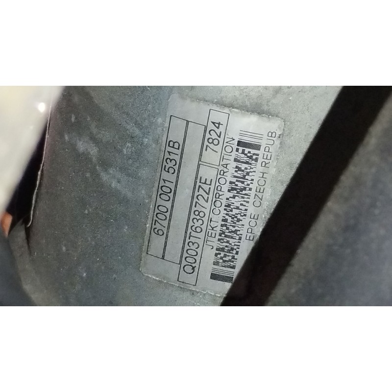 Recambio de cremallera direccion para peugeot 207/207+ (wa_, wc_) 1.4 16v referencia OEM IAM 9684474880 6700001531B Q003T63872ZE
