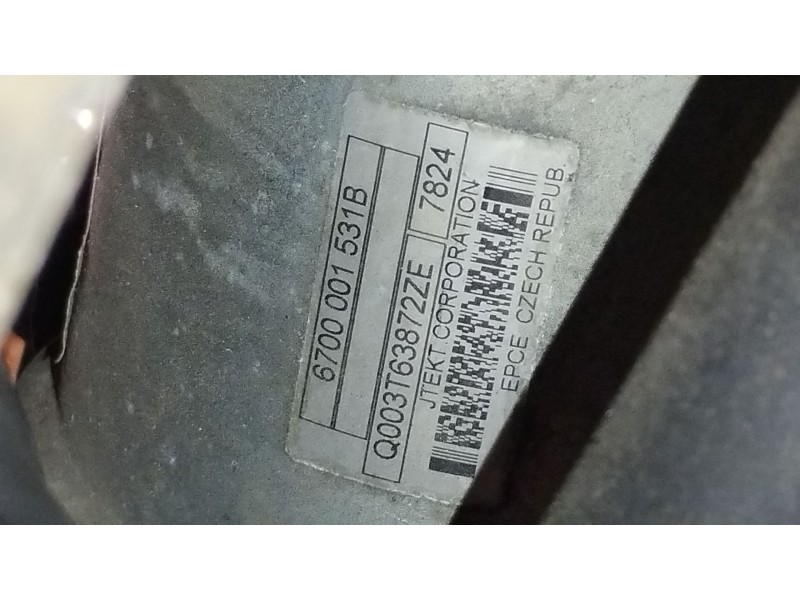 Recambio de cremallera direccion para peugeot 207/207+ (wa_, wc_) 1.4 16v referencia OEM IAM 9684474880 6700001531B Q003T63872ZE