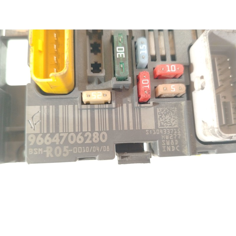 Recambio de caja reles / fusibles para peugeot 308 i (4a_, 4c_) 1.6 hdi referencia OEM IAM 9664706280 BSMR0500 