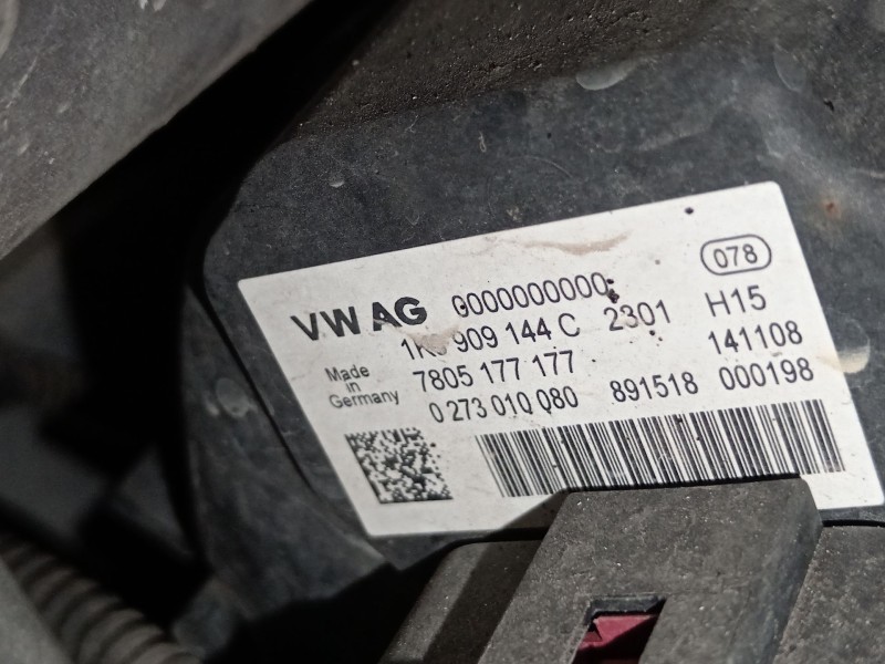 Recambio de cremallera direccion para volkswagen golf vi (5k1) 1.4 tsi referencia OEM IAM 1K1423051DL 0273010080 1K0909144C