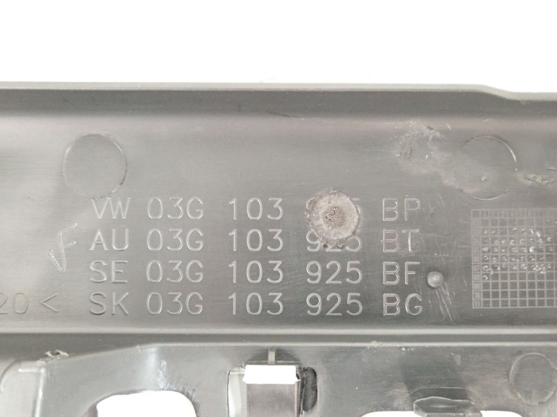 Recambio de tapa motor para volkswagen passat b6 (3c2) 2.0 tdi referencia OEM IAM 03G103925BP 03G103925BF 03G103925BT