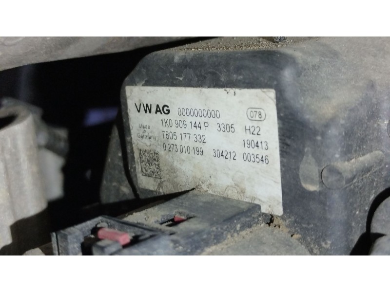 Recambio de cremallera direccion para volkswagen golf plus v (5m1, 521) 1.6 tdi referencia OEM IAM 1K1423051ER 1K0909144P 
