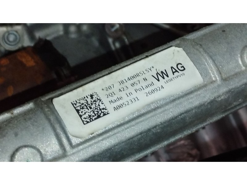 Recambio de cremallera direccion para volkswagen t-cross (c11, d31) 1.0 tsi referencia OEM IAM 2Q1423057N  