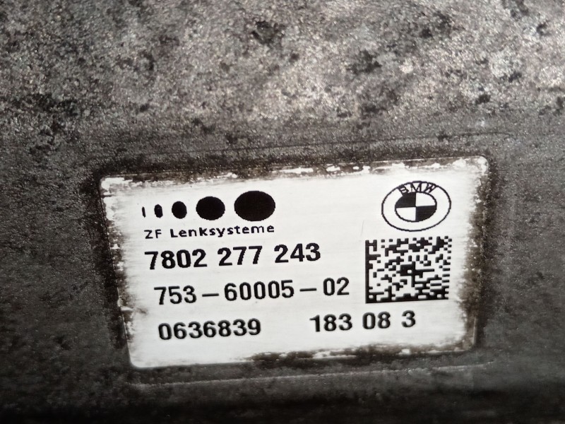 Recambio de cremallera direccion para bmw 1 (e81) 120 d referencia OEM IAM 7802277243 7536000502 0636839