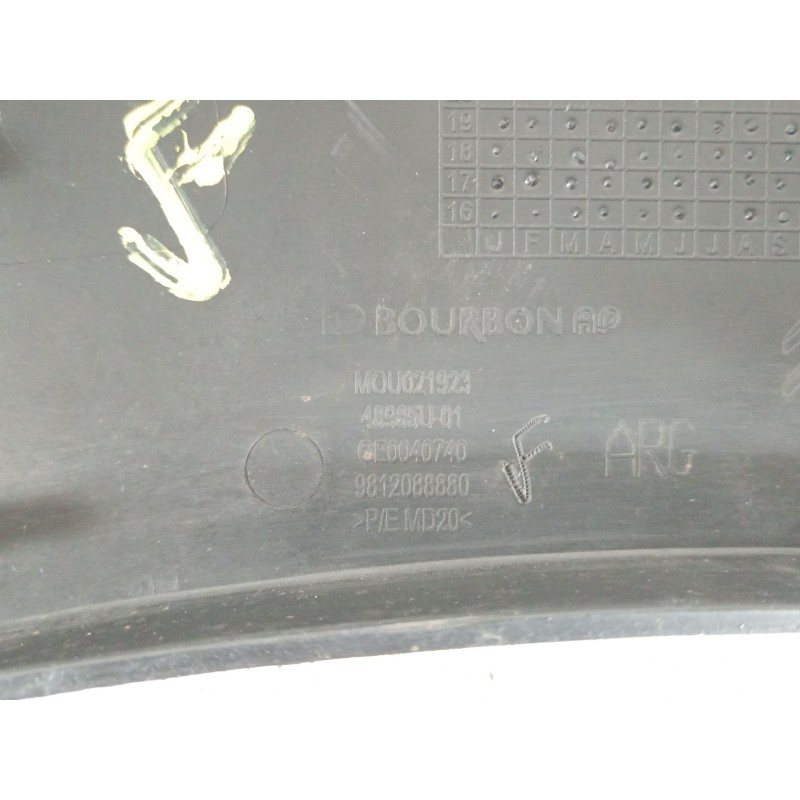 Recambio de aletin trasero izquierdo para citroën c3 iii (sx) 1.2 puretech 82 referencia OEM IAM 9812088880  