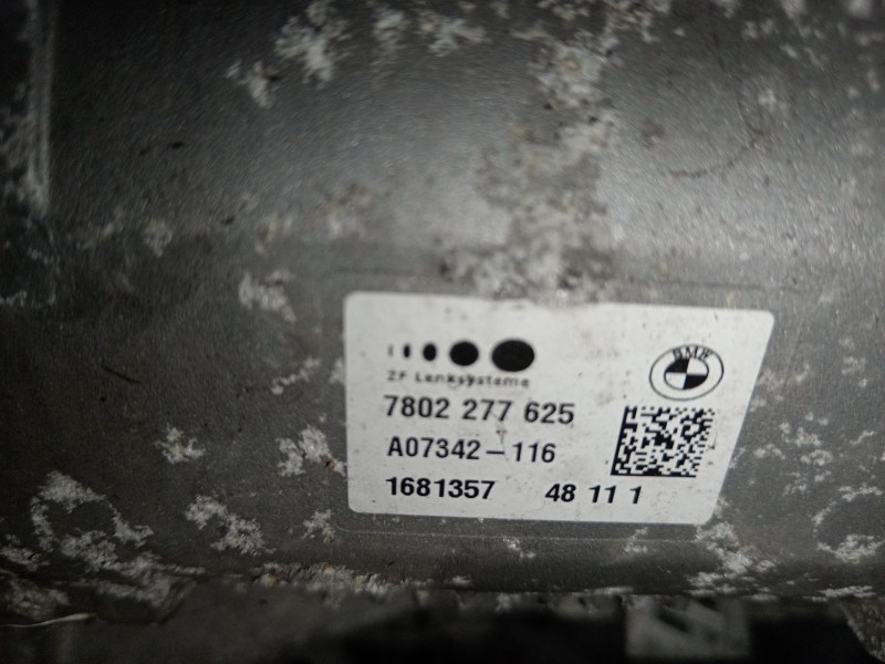 Recambio de cremallera direccion para bmw 1 (e81) 116 d referencia OEM IAM 7802277625 A07342116 1681357