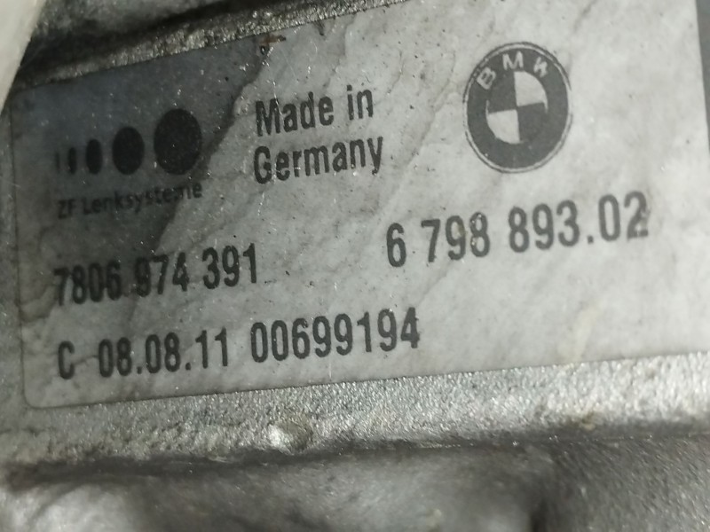 Recambio de cremallera direccion para bmw 3 (e90) 318 d referencia OEM IAM 6798893 7802277625 7806974391