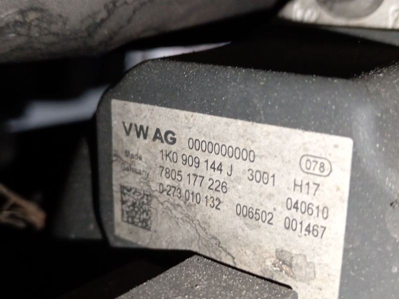 Recambio de cremallera direccion para volkswagen golf vi (5k1) 1.6 tdi referencia OEM IAM 1K0909144J 0273010132 7805177226