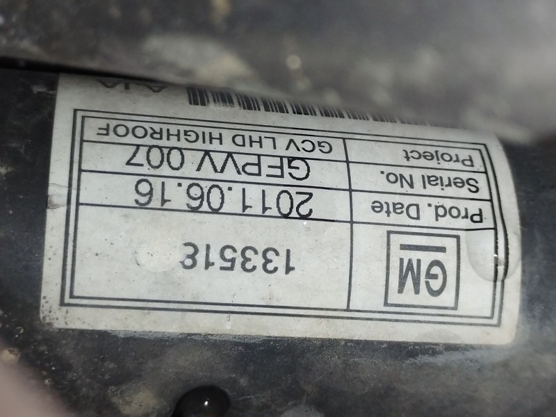 Recambio de cremallera direccion para chevrolet orlando lt referencia OEM IAM 13351820  