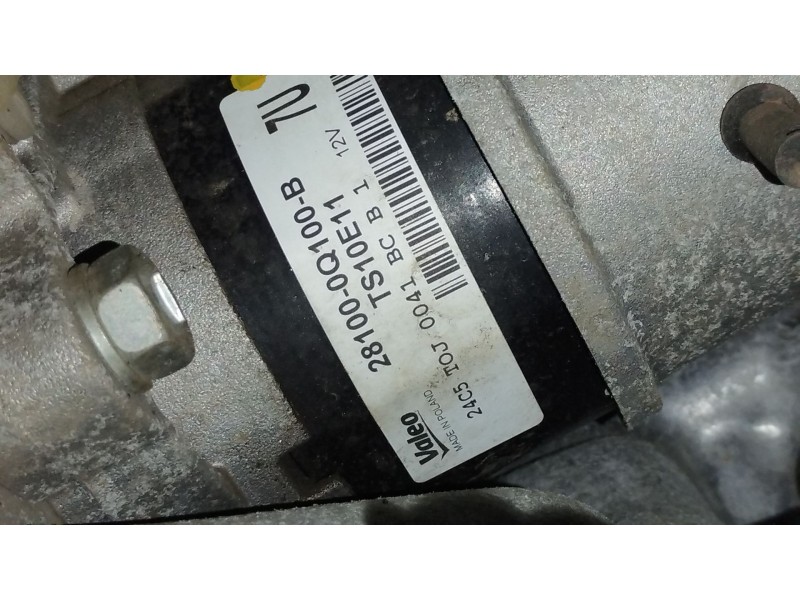 Recambio de motor arranque para peugeot 108 1.0 vti referencia OEM IAM 281000Q100B TS10E11 