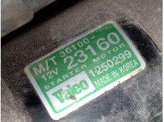 Recambio de motor arranque para hyundai tucson (jm) 2.0 referencia OEM IAM 3610023160 1250299  2