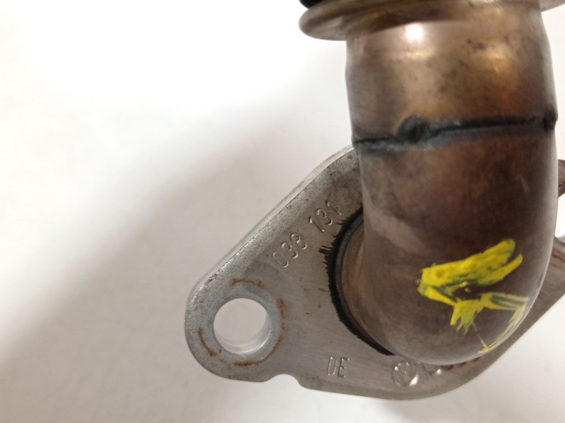 Recambio de tubo para seat leon (1p1) 1.9 tdi referencia OEM IAM 038131521CD  