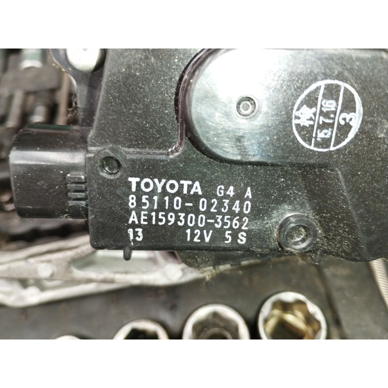 Recambio de motor limpia delantero para toyota auris (_e18_) 1.6 (zre181_, zre185_) referencia OEM IAM 8511002340  AE1593003562