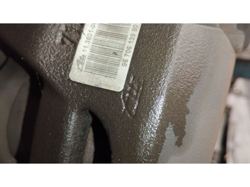 Recambio de pinza freno delantera izquierda para peugeot partner tepee 1.6 bluehdi 100 referencia OEM IAM 9670613980  