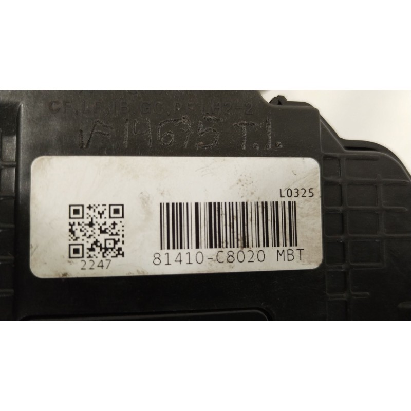 Recambio de cerradura puerta trasera izquierda para hyundai i20 ii (gb, ib) 1.4 crdi referencia OEM IAM 81410C8020  