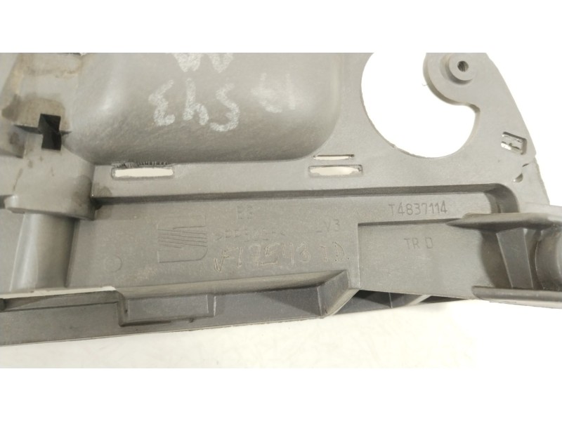 Recambio de maneta interior trasera derecha para seat ibiza ii (6k1) 1.9 sdi referencia OEM IAM 6K4837114  
