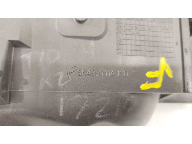 Recambio de maneta interior trasera derecha para seat ibiza ii (6k1) 1.9 tdi referencia OEM IAM 6K4837114  