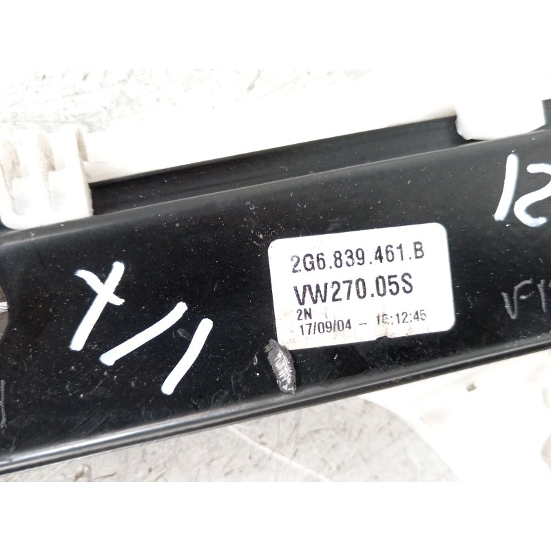 Recambio de elevalunas trasero izquierdo para volkswagen polo vi (aw1, bz1, ae1) 1.0 tsi referencia OEM IAM 2G6839461B  