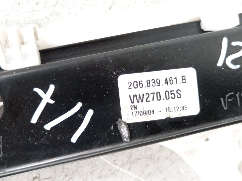 Recambio de elevalunas trasero izquierdo para volkswagen polo vi (aw1, bz1, ae1) 1.0 tsi referencia OEM IAM 2G6839461B  