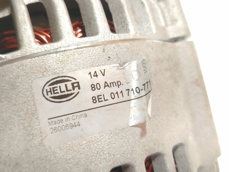 Recambio de alternador para ford fusion (ju_) 1.4 tdci referencia OEM IAM 8EL011710 2S6T10300AC 1477856