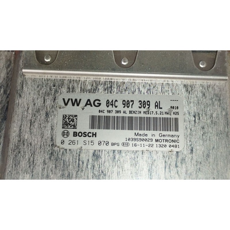 Recambio de centralita motor uce para seat ateca (kh7, khp) 1.0 tsi referencia OEM IAM 04C907309AL 0261S15070 